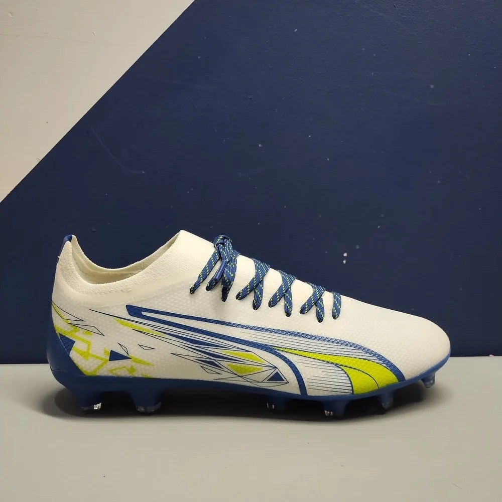 Puma Ultra Match CP FG‎ AG Pulisic Soccer Cleats Shoes Mens 11.5 White 107490-01